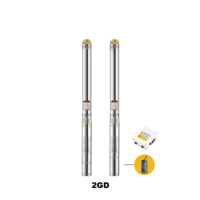 Pompe à eau submersible pour puits forés 2SDM0.7/26 de 2 pouces, pompe submersible SD de 2 pouces pour puits profonds