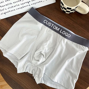 कस्टम नॉन-टॉक्सिक पुरुषों के मोडल बॉक्सर ब्रीफ बर्फ रेशम का सहज कस्टम लोगो मोडल बॉक्सर ने पुरुषों की शॉर्ट्स ढीली कर दी - Product Image 4