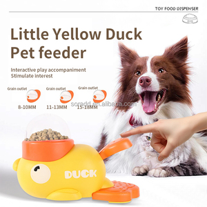 Nouveau distributeur interactif de friandises pour chien, design canard de dessin animé, distributeur de nourriture pour animaux de compagnie, distributeur de friandises pour chien, entraînement canin, enrichissement mental - Product Image 4