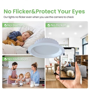 Siêu mỏng hiệu quả phát sáng cao trong nhà ánh sáng Downlight SMD lõm dẫn Downlight 110-240V 24W 60Hz 4000K CE Bảng điều khiển ánh sáng - Product Image 5