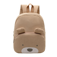 Sac à dos en peluche personnalisé en forme d'ours, en tissu denim, pour enfants (chien, renard, lion), sac à bandoulière doux pour femmes, sac à bandoulière mignon, sac à dos de dessin animé
