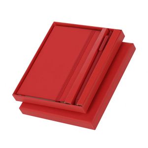 Cuaderno Espiral de Cuero PU Promocional, Diario, Bloc de Notas, Bolígrafo, Caja de Regalo, Papelería de Oficina, Impresión Serigráfica - Product Image 4
