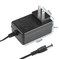 Chargeur de voiture électrique pour voiture jouet pour enfants, ordinateur portable, batteries 12V1A, indicateur LED bicolore, adaptateur universel certifié FCC