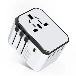 Wontravel-adaptador de corriente Usb de 2 pines, accesorios de viaje, convertidor de 220v, adaptador de viaje mundial