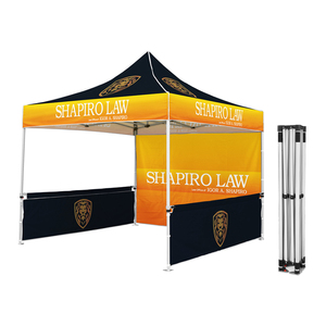 خيمة قابلة للطي مخصصة للفعاليات 10×10 قدم، خيمة للمعارض التجارية عالية الجودة، مظلة قابلة للطي <span class=keywords><strong>3</strong></span>×<span class=keywords><strong>3</strong></span> متر مع طباعة مخصصة - Product Image 5