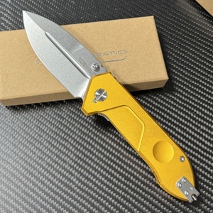 มีดพกพา ER HK FB109 DIY ปรับแต่งได้ ผลิตจากสแตนเลสและไทเทเนียมอัลลอยด์ สำหรับเอาตัวรอด ล่าสัตว์ ใช้งานได้หลากหลาย เหมาะสำหรับกิจกรรมกลางแจ้ง ของขวัญสุดพิเศษ - Product Image 2