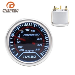 CNSPEED Turbo Boost Gauge, jauge de pression analogique de 52mm, pour voiture 12V, affichage PSI In.Hg - Product Image 2