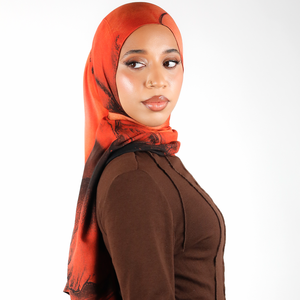 ผ้าคลุมไหล่มุสลิมพิมพ์ลายดอกไม้น้ำหนักเบา2025ผ้าโพกหัวระบายอากาศได้ดีเหมาะสำหรับเดินทางทุกฤดูกาล - Product Image 6