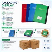 Dossier de rapport en PVC format A4, personnalisable, papeterie de bureau, dossier de documents, dossier de rapport médical, administratif, infirmier