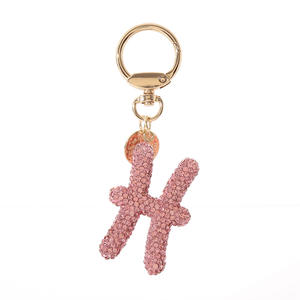 Strass Signe Du Zodiaque Porte-clés Horoscope Charmes bling cristal Diamants 12 Constellation Astrologie Signe Étoile Porte-clés bijoux - Product Image 3