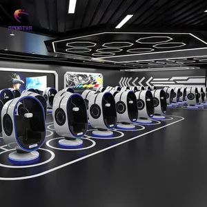 2023 sportvr vart VR โครงการการศึกษา VR ภาพยนตร์เกมเก้าอี้เสมือนจริง9D VR สำหรับพิพิธภัณฑ์วิทยาศาสตร์
