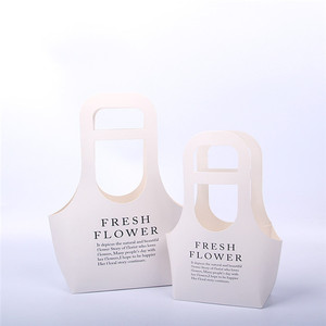 Paper Flower Wrapping Recycle Custom Design Craft Paper Bag For Flower Packaging Bag Florist Supplies Fresh Flower Wrapping Box