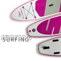 Planche de paddle gonflable tout-en-un de haute qualité, neuve, avec pompe et ailerons, construction durable en PVC/EVA, écologique, pour enfants