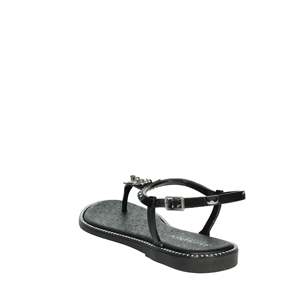 Sandalias Planas para Mujer Solo Soprani SSW519N67 Blancas con Tiras y Diseño de Cuentas - Product Image 2
