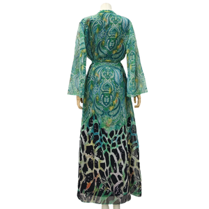 Abbigliamento islamico di ultima moda con stampa leopardata - Product Image 4