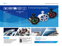 Nouveauté DIBEISI haut-parleur de tour marine étanche IP65 6*9 pouces avec lumière rvb Yacht bateau haute puissance 300W Wakeboard DBS6969