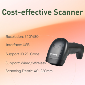 2D Máy Quét Mã Vạch POS giải pháp cầm tay quét POS thiết bị tự động có dây không dây 1D 2D QR Đọc Mã máy - Product Image 3