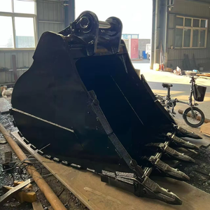 Los fabricantes de excavadoras suministran cucharones trituradores de roca de alta resistencia para excavadoras de 12t-45t, robustos, duraderos y de gran tamaño. - Product Image 1