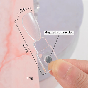 Présentoir magnétique en acrylique pour échantillons de vernis à ongles, tableau de couleurs de gel rond détachable pour salon de manucure - Product Image 4