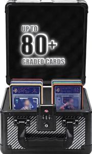 Boîte de rangement pour cartes gradées 2 rangées, compatible avec les cartes PSA/BGS/CSG/FGS |   Cadeau pour les collectionneurs de cartes de sport, TCG, MTG - Product Image 3