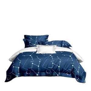 Wholesale Duvet Cover 100% Polyester juego de Sabanas Para Camas Luxury King Queen Size Bedding Set For Home