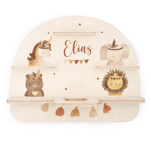 Prix usine figurines personnalisées motif nuage garçons filles chambre d'enfants compatible magnétique fixe requis en bois <span class=keywords><strong>Toniebox</strong></span> étagère - Product Image 6