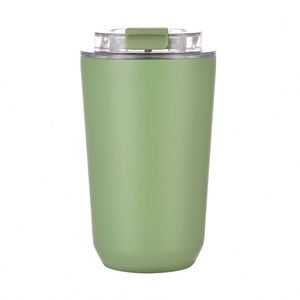 Vaso Térmico de Acero Inoxidable 304 de 380 ml, Personalizado para Regalo Empresarial, con Tapa Abatible, para Beber Directamente en la Oficina, Taza para Café, Agua y Bebidas - Product Image 6