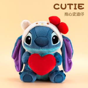 Peluches Stitch Cœur Rouge en Gros – Cadeaux d'Anniversaire et de Saint-Valentin – Meilleures Peluches Personnages de Dessins Animés Stitch - Product Image 4
