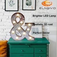 Lampu Neon LED 3D Vertikal Kustom untuk Sambutan Pernikahan, Huruf Numerik, Panel Dekoratif Latar Belakang Acara Sekolah