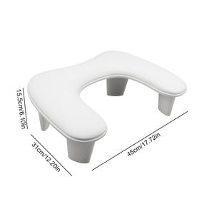 Repose-main pour manucure HQ Mixed Proc Discount, repose-bras en cuir PU, panneau en plastique, pieds pour les arts des ongles - Product Image 6