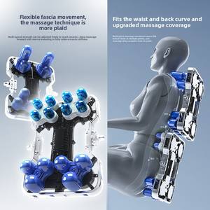 Contemporáneo 4D Eléctrico nuevo diseño 3D 0 Gravedad Presión de aire Shiatsu pie spa pedicura Sillas De Lujo masaje de cuerpo completo - Product Image 4