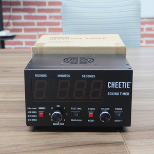 Chronomètre <span class=keywords><strong>de</strong></span> <span class=keywords><strong>boxe</strong></span> CHEETIE professionnel, durable, pour salle <span class=keywords><strong>de</strong></span> sport intérieure, fitness, LED numérique, électronique, multifonctionnel, en ABS, avec certification CE - Product Image 2