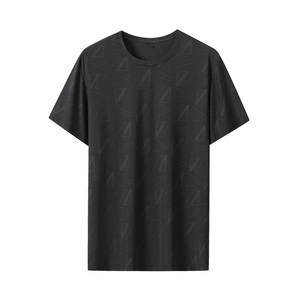 T-shirt pour homme en coton 100% de haute qualité, imprimé par sublimation personnalisée, t-shirt uni vierge pour sublimation masculine - Product Image 1