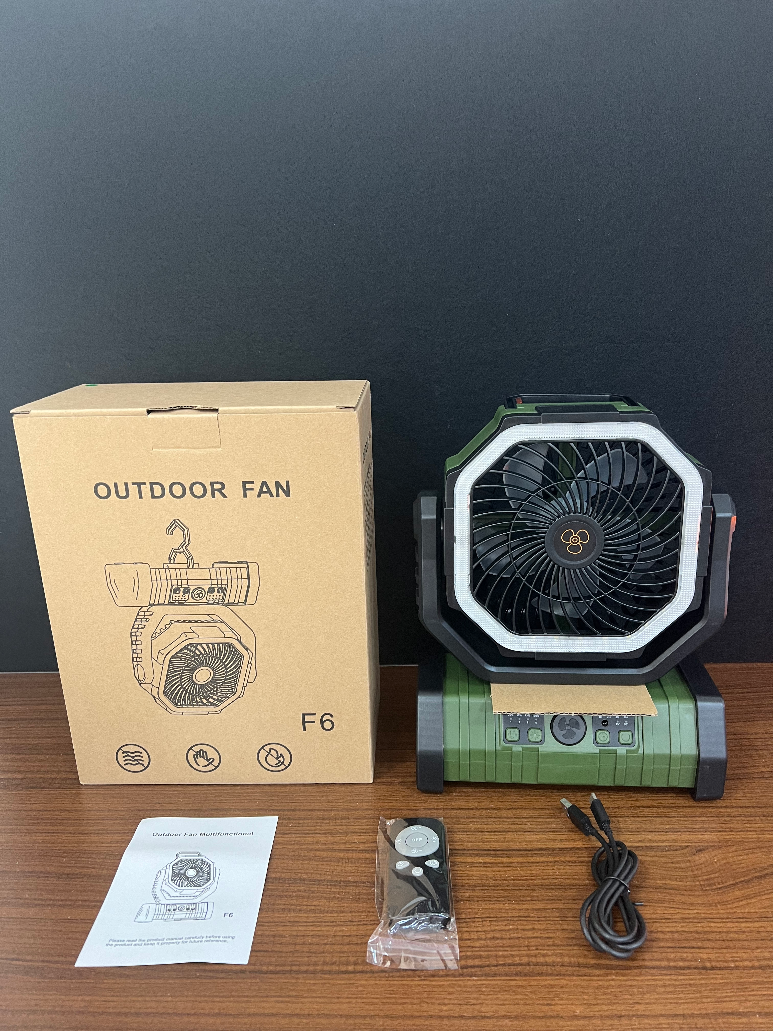 สีเขียว-10000mAh