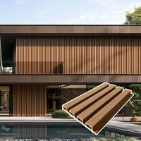 Panel de Pared Exterior ASA de Nuevo Diseño 2026, Revestimiento Exterior Resistente a los Rayones y a la Intemperie, Textura 3D, WPC PVC