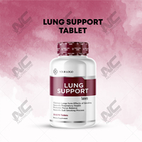 Comprimés de soutien pulmonaire 30/60/90 unités – Complément alimentaire pour la santé respiratoire et aide à la déshabillage tabagique