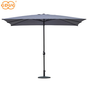 Sombrilla <span class=keywords><strong>Rectangular</strong></span> con Marco de Acero para Exteriores, Sombrilla Ligera para Playa, Restaurante, Comedor, 200x300cm - Product Image 1