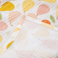 Kangobaby 100% coton personnalisé imprimé bébé mousseline couvertures respirant et confortable enfants serviettes de bain produit de literie