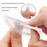 Nouvelle plaque de tamponnage pour nail art en silicone, design incurvé, outil de coloration et de modélisation