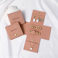Étui à bijoux de voyage, organiseur de bijoux en microfibre, sac à bijoux pliable pour colliers, boucles d'oreilles, bagues, bracelets, broches
