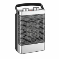 Calentador de Espacio para Oficina, Moderno e Inteligente, con Filtro de Polvo, Interruptor de Seguridad, Tecnología PTC, Oscilación de 90°, para Uso en Escritorio, Venta al Por Mayor