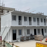Maison préfabriquée modulaire de luxe, économique, portable, à montage rapide, entièrement préfabriquée, pour l'extérieur