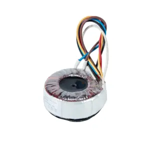 Cobre Wire Winding Personalizado 100VA Step Down anel Transformador elétrico toroidal amplificador de áudio transformador