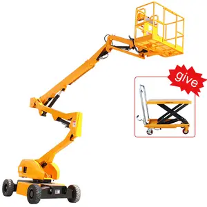 12-45m Pick Up Airal Lift Cherry Picker Articulated Boom Lifts For Coconut