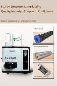 Macchina Automatica per Noodle <span class=keywords><strong>in</strong></span> Acciaio Inox Commerciale. Adatta per Preparare Noodle Fritti, Ramen, Lo Mein e <span class=keywords><strong>Pasta</strong></span> nelle Fabbriche di Cereali. - Product Image 3