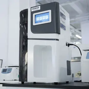 Analizador de nitrógeno BIOBASE Kjeldahl con impresora incorporada Modelo de doble destilación, equipo de campana de recolección de gases de escape