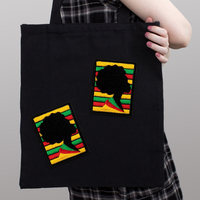 Design personnalisé Logo de l'histoire des Noirs Patches à repasser par transfert thermique pour vêtements