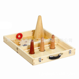 Equipo de entrenamiento de la función de los dedos, herramienta de rehabilitación manual de madera para uso en hospitales y centros de rehabilitación. - Product Image 1