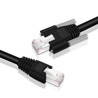 Câble Ethernet blindé Gigabit haute flexibilité Gige pour caméra CCD industrielle