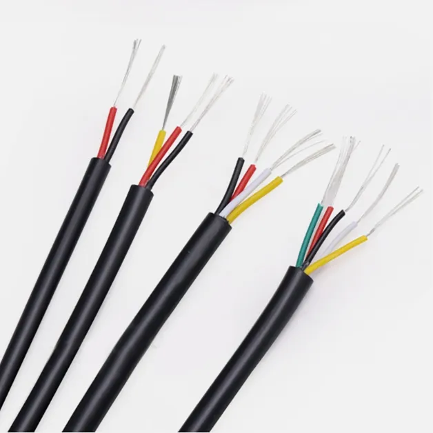 UL2464 30 28 26 24 22 20 AWG 2 3 4 5 6 8 10 แกน Sheathed สายไฟสัญญาณสายไฟนุ่มลวด